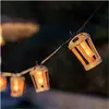 Image de Newgarden, Guirlande lumineuse, HIAMA LED x10, Guirlande lumineuse 5m, extérieur & intérieur avec effet de flamme IP44 (5 m)