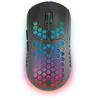 Image de MARS GAMING MMW3 - Souris - pour droitiers - optique - 6 boutons - sans fil - 2.4 GHz - récepteur sans fil USB - noir