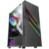 Image de Boîtier PC Gaming ATX XL Mars Gaming MC-U3 Noir, Triple Front ARGB, Ventilateur ARGB 12cm