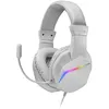 Image de Casque Gaming FRGB Rainbow Over-Ear Mars Gaming MH122 Blanc Microphone Professionnel