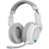Image de Mars Gaming Casque Gamer Sans Fil Mhw-100 RGB (Blanc) (Filaire, Sans fil), Casque gaming, Blanc