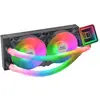Image de Mars Gaming KIT WATERCOOLING AIO ML-ULTRA240 RGB - 240MM (NOIR), Refroidissement liquide CPU, Noir