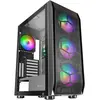 Image de Mars Gaming Boitier Moyen Tour E-Atx Mc-Kx RGB Avec Panneau Vitré (Noir) (ATX, E-ATX, mATX, Mini-ITX), Boîtier PC, Noir
