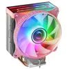 Image de Ventilateur PC Mars Gaming MCPU-VR Rose 180W TDP Double Miroir Infini ARGB 4 Heatpipes