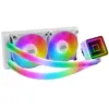 Image de Réfrigération Liquide CPU Mars Gaming ML-ULTRA240 Blanc TDP 500W Effet Miroir Infinity ARGB