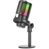 Image de Mars Gaming MMIC-SE, Microphone de Studio ARGB Professionnel, ADC Ultra Haute Définition, Support Anti-Choc + Filtre Métallique Pop Mesh,Noir