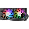 Image de Mars Gaming Kit Watercooling Aio Ml-Lcd RGB - 240mm (Noir), Refroidissement liquide CPU, Noir