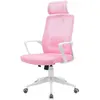 Image de Chaise Gaming Ergonomique Mars Gaming MGC-ERGOLITE, Maille Respirante, Appui-tête et Support Lombaire, Acier, Rose