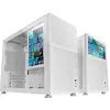 Image de Mars Gaming Boitier Mini Tour Micro Atx Mc-Lcd Avec Panneau Vitré (Blanc), Boîtier PC