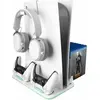 Image de Mars Gaming Support Multifonction Mps5-B2 RGB Pour Ps5 (Blanc) (Filaire), Casque gaming, Blanc