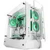Image de Mars Gaming Boitier Moyen Tour Atx Mc-Edge RGB Avec Panneaux Vitrés (Blanc) (ATX, mATX, Mini-ITX), Boîtier PC, Blanc