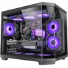 Image de Mars Gaming Boitier Mini Tour Micro Atx Mc-3tcorem Avec Panneaux Vitrés (Noir) (mATX, Mini-ITX), Boîtier PC, Noir