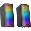Image de Mars Gaming Enceintes Bluetooth Ms-Rgb2 (Noir), Haut-parleur PC, Noir