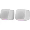 Image de Mars Gaming Enceintes Ms-Pro RGB (Blanc), Haut-parleur PC, Blanc