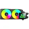 Image de Mars Gaming Kit Watercooling Aio Ml-Vision RGB - 240mm (Noir), Refroidissement liquide CPU, Noir