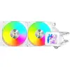 Image de Mars Gaming Kit Watercooling Aio Ml-Vision RGB - 240mm (Blanc), Refroidissement liquide CPU, Blanc