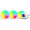 Image de Mars Gaming Kit Watercooling Aio Ml-Vision RGB - 360mm (Blanc), Refroidissement liquide CPU, Blanc