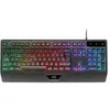 Image de Mars Gaming Clavier Gamer Mk124 RGB (Noir) (FR, Filaire), Clavier, Noir