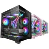 Image de Mars Gaming MC-VIEW2 (mATX, Mini-ITX), Boîtier PC, Noir, Multicolore