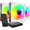 Image de Mars Gaming Mf3dprokitw (120 mm, 3x), Ventilateur PC, Blanc