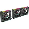 Image de Mars Gaming Mf-Linkfinitykit2 (120 mm, 3x), Ventilateur PC, Noir, Multicolore