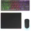 Image de Mars Gaming Pack Gamer 3en1 (Calvier/Souris/Tapis) MCPWTKL (Noir) (FR, Sans fil), Clavier, Noir