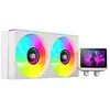 Image de Mars Gaming ML Vision II 240 Raffreddamento a Liquido AIO, Refroidissement liquide CPU, Blanc, Multicolore