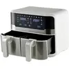 Image de MasterPRO Friteuse sans huile double, écran tactile, antiadhésive, 11 programmes, Friteuse, Blanc