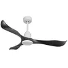 Image de Ventilateur de plafond Réversible Thermostat Wifi Moteur à courant continu Toits en pente Télécommande Adaptateur 2/3 Lames PURLINE UtilaD132C0466660 Blanc