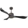 Image de Ventilateur de plafond ø132 cm avec Wifi Réversible Hypersilence KLASSFAN Utila D132 C02 65312 Chocolat