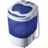 Image de Mini Machine à Laver Portable avec Centrifugeuse, pour Camping et les Voyages Briebe WM1111 Blanc/Bleu