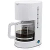 Image de Elegance Cafetière Filtre 10 Tasses Machine à Café, Filtre Réutilisable 1,25L Briebe CM1171WHT 1000W Blanc