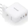 Image de Aisens CARGADOR GAN 140W 2XUSB-C PD3.1 QC4.0 1XUSB-A QC3.0 BLANCO (140 W, 3 ports), Chargeur USB, Blanc