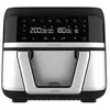 Image de Friteuse à air chaud indépendante Cecotec Cecofry Dual 9000 Single 9 L 2850 W Noir, acier inoxydable