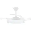 Image de Cristal Record Deckenventilator EVO RETRAC Durchsichtig 72 W, Ventilateur, Transparent