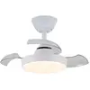 Image de Cristal Record Deckenventilator Weiss Ø 55 cm, Ventilateur, Blanc