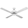 Image de Orbegozo CF   Ventilateur de plafond sans lumière, 60 W de puissance, 4 pales réversibles diamètre 132 cm et 3 vitesses blanc