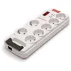 Image de Rallonge 7 prises Schuko avec interrupteur Salicru AELREG0051 680AB-06 RJ11 2300W