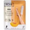 Image de Iroha Nature Masque Pieds Réparateur Pêche et Beurre de Karité 2 x 9 ml