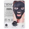 Image de Iroha Nature Charbon et Acide Hyaluronique Masque Visage Rééquilibrant 23 ml