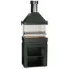 Image de Barbecue à charbon Patio Noir 72,7 x 44,6 cm Inox