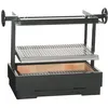 Image de Barbecue à charbon Jardin Noir 72,7 x 44,6 cm Inox