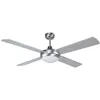 Image de Ventilateur de Plafond avec Lumière Obergozo CP 77132 60W Argenté