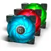 Image de Nox H-SYNC (120 mm, 3x), Ventilateur PC, Multicolore, Transparent, Noir