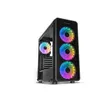Image de caja nox hummer tgm rainbow atx 1xusb3.0 2xusb2.0 negro rgb