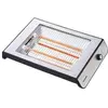 Image de Blaupunkt 600W en acier inoxydable érable, Plaque de cuisson amovible, Argent, Gris