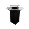 Image de Barbecue brasero avec plaque d'acier de 100 cm PURLINE EFP56B Noir