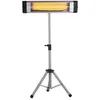 Image de Chauffage halogène 3000W pour une utilisation intérieure ou extérieure PURLINE HEATY EXC 30 Argent