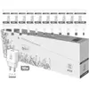 Image de Tech One Tech Lot de 10 chargeurs blancs basik 2.4a (usb-a) (12 W, 1 portion), Chargeur USB, Multicolore, Blanc