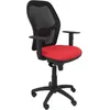 Image de Chaise Jorquera Accoudoirs Réglables Noir/rouge